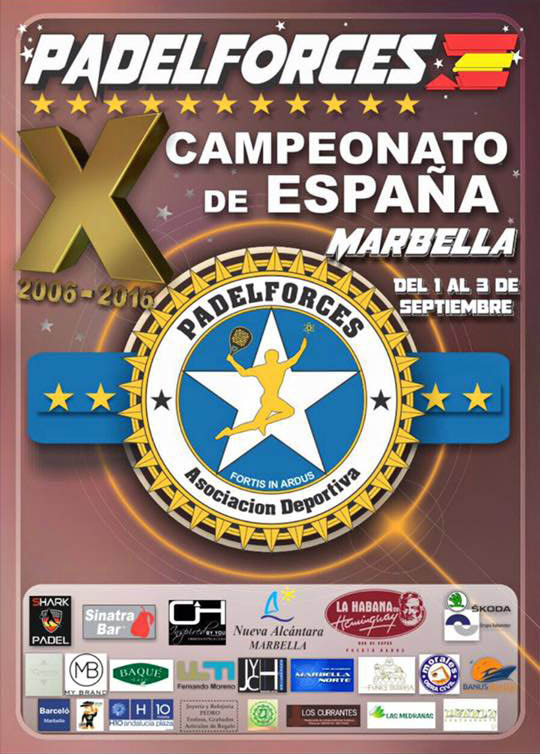 El Club de Pádel Nueva Alcántara acoge desde hoy el X Campeonato de España de PadelForces